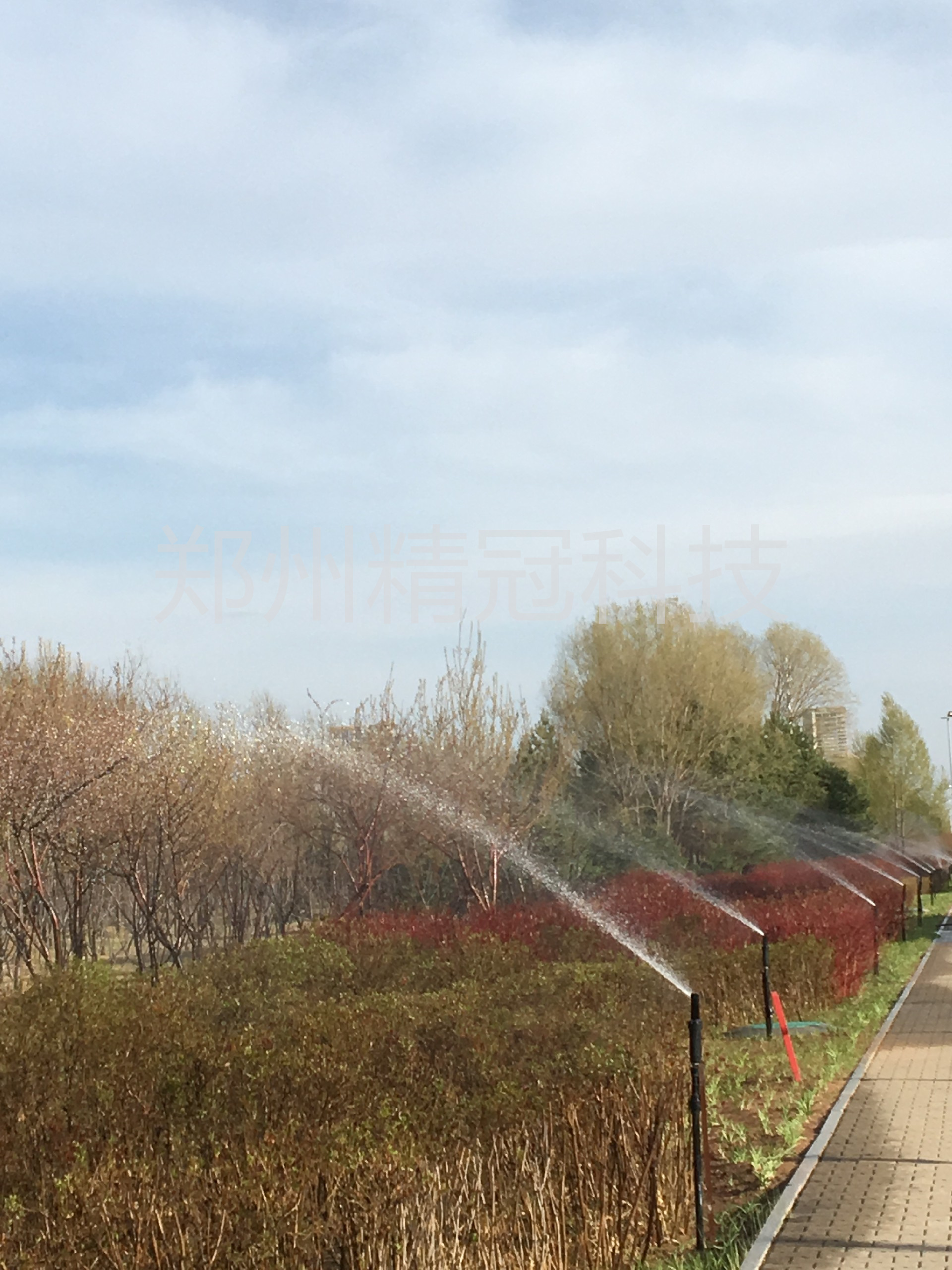 雨鳥噴頭景觀道路灌溉設(shè)計(jì)